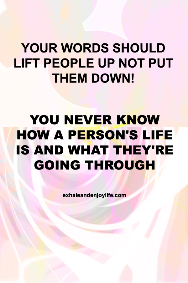 Lift people up
